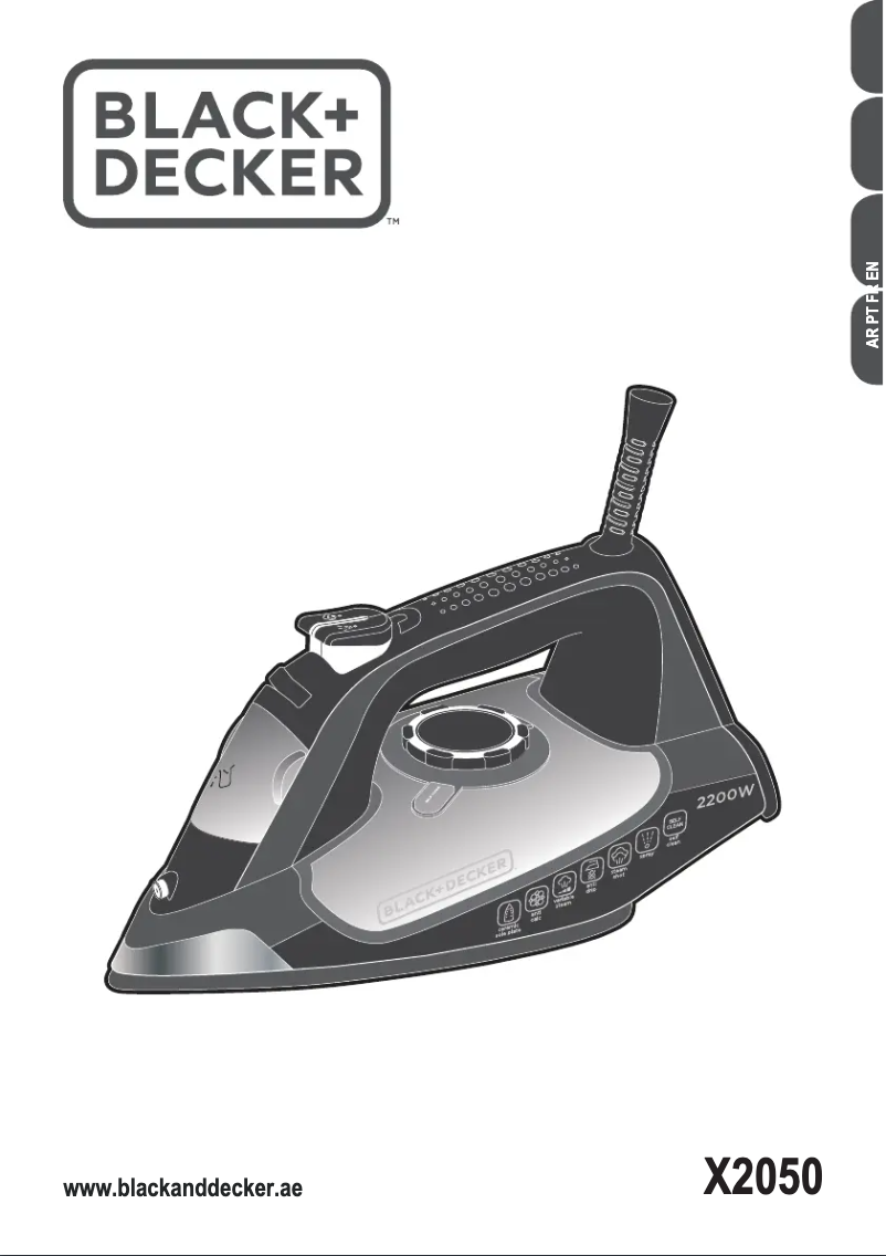 Page 1 de la notice Manuel utilisateur Black & Decker X2050