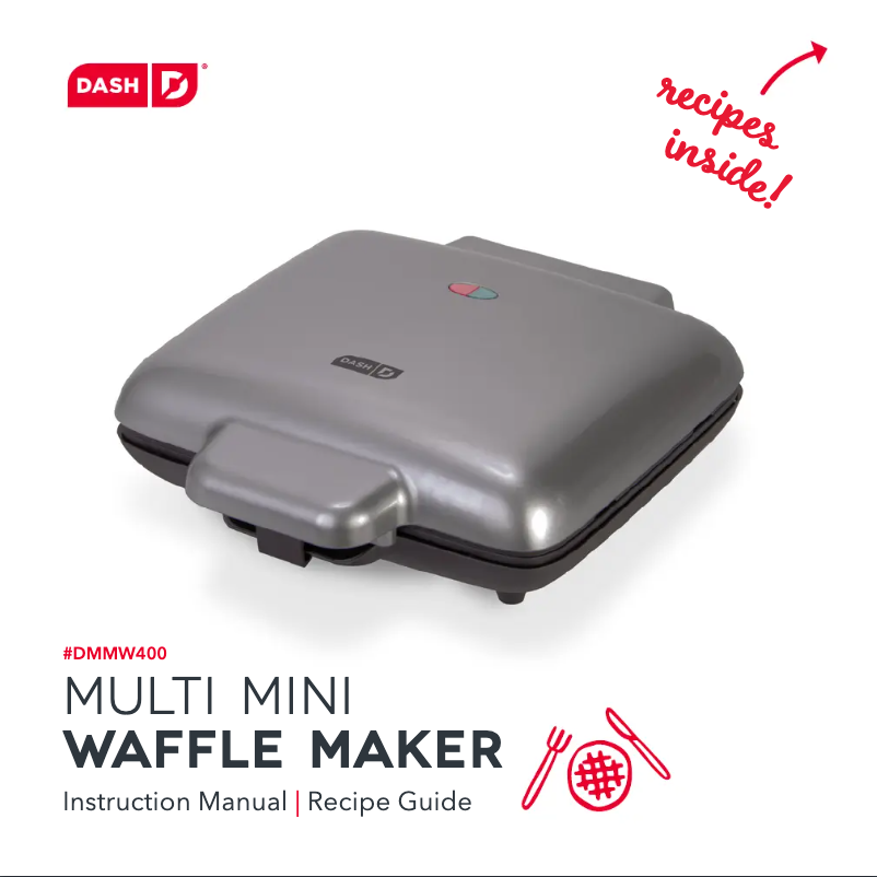 Page 1 de la notice Manuel utilisateur Dash Multi Mini DMMW400GBAQ04