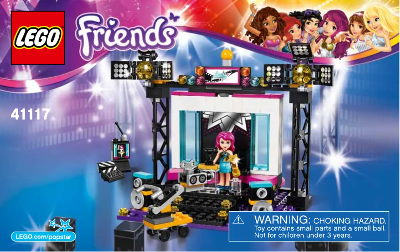 Page 1 de la notice Manuel utilisateur Lego Friends 41117