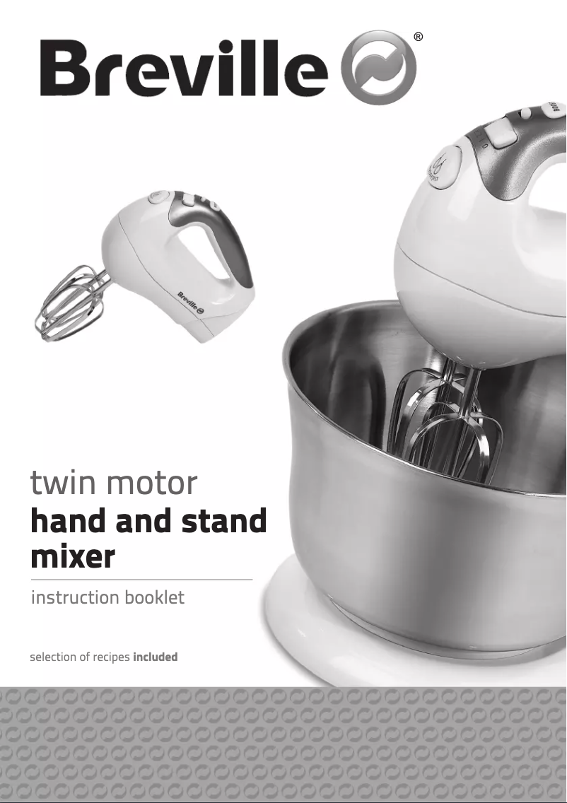 Page 1 of the manual User Manual Breville SHM2