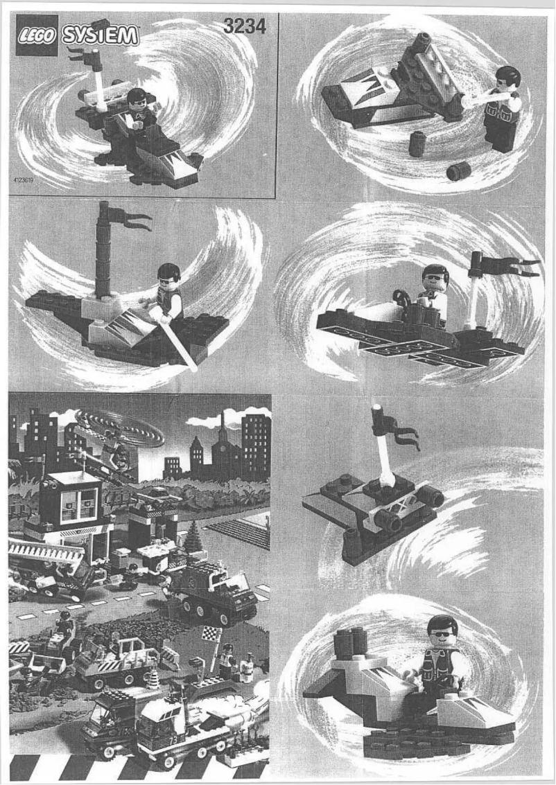 Page 1 of the manual User Manual Lego INFLIGHT FANTASY BOAT GA