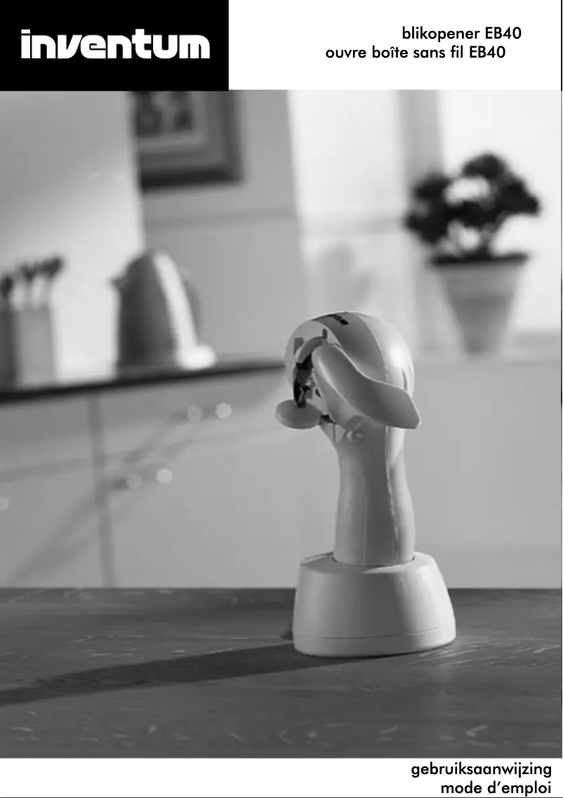 Page 1 de la notice Manuel utilisateur Inventum EB40