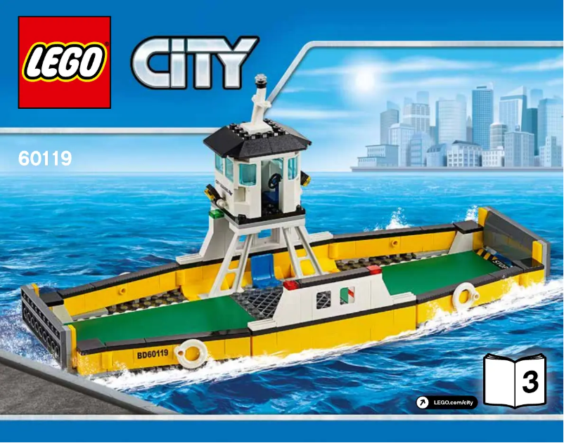 Page 1 of the manual User Manual Lego City 60119