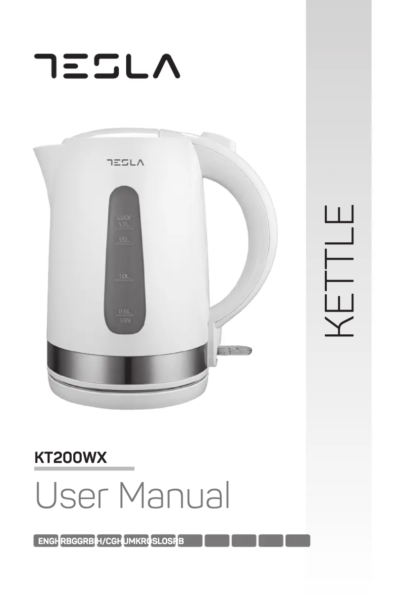 Page 1 de la notice Manuel utilisateur Tesla KT200WX