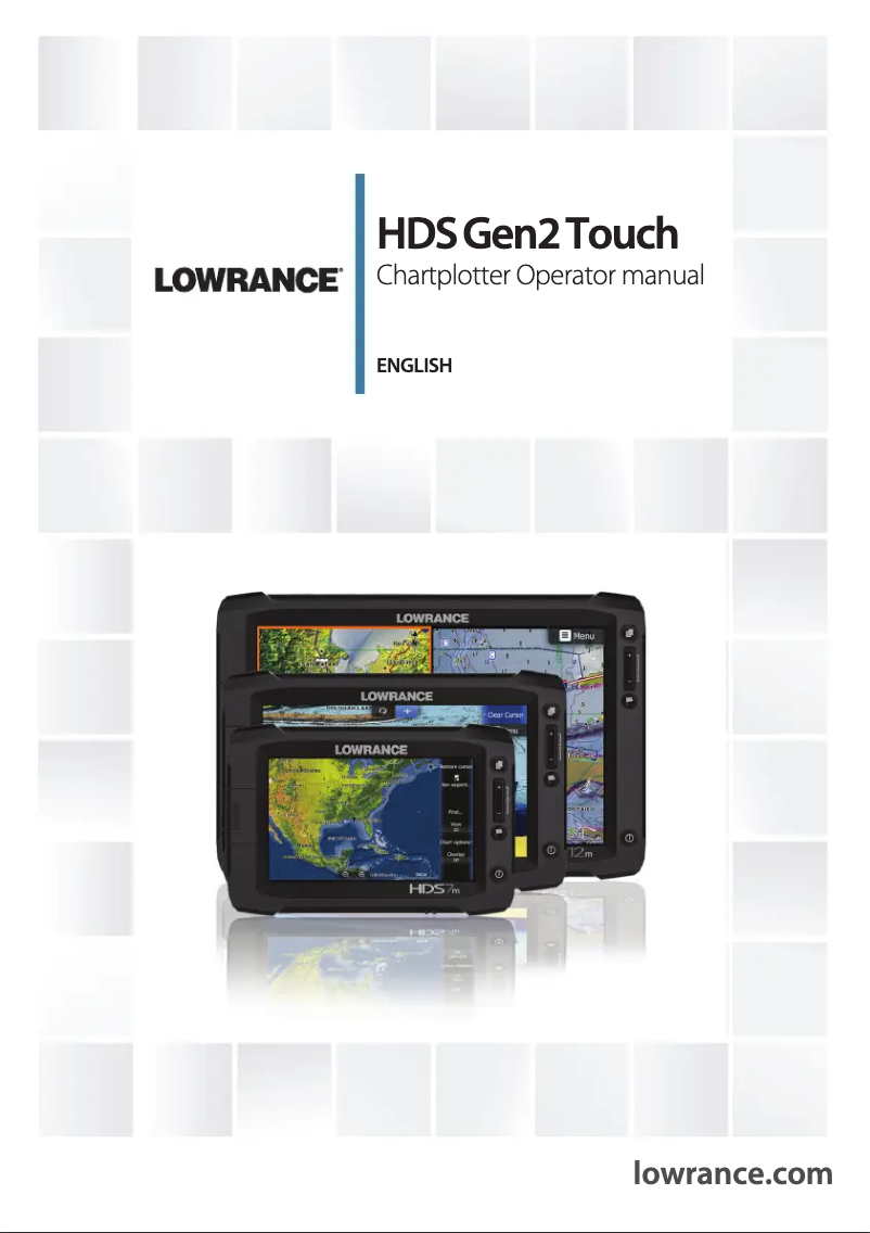 Page 1 de la notice Manuel utilisateur Lowrance HDS GEN2 TOUCH