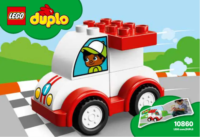 Page 1 de la notice Manuel utilisateur Lego Duplo 10860