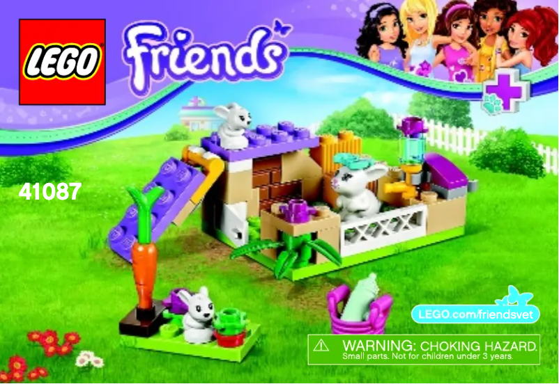 Page 1 de la notice Manuel utilisateur Lego Friends 41087