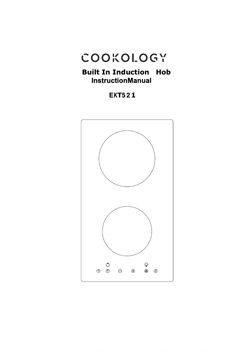Page 1 de la notice Manuel utilisateur Cookology CITP301