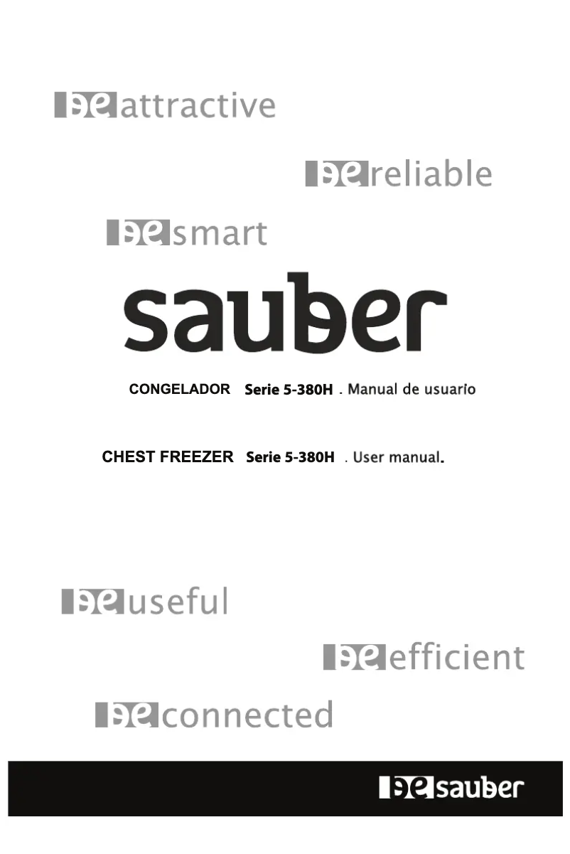 Página 1 del manual Manual de usuario Sauber SERIE 5-380H