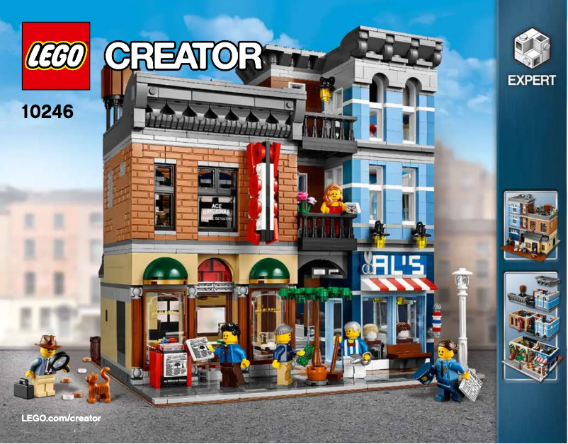 Page 1 de la notice Manuel utilisateur Lego Creator Expert 10246