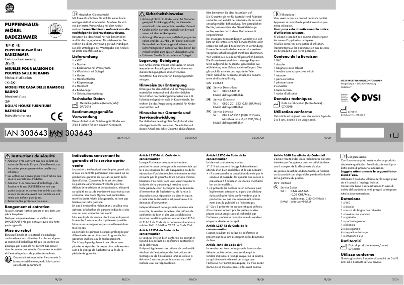 Página 1 del manual Manual de usuario Playtive IAN 303643