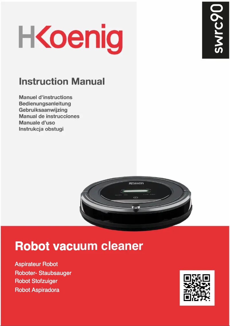 Page 1 de la notice Manuel utilisateur H.Koenig SWRC90