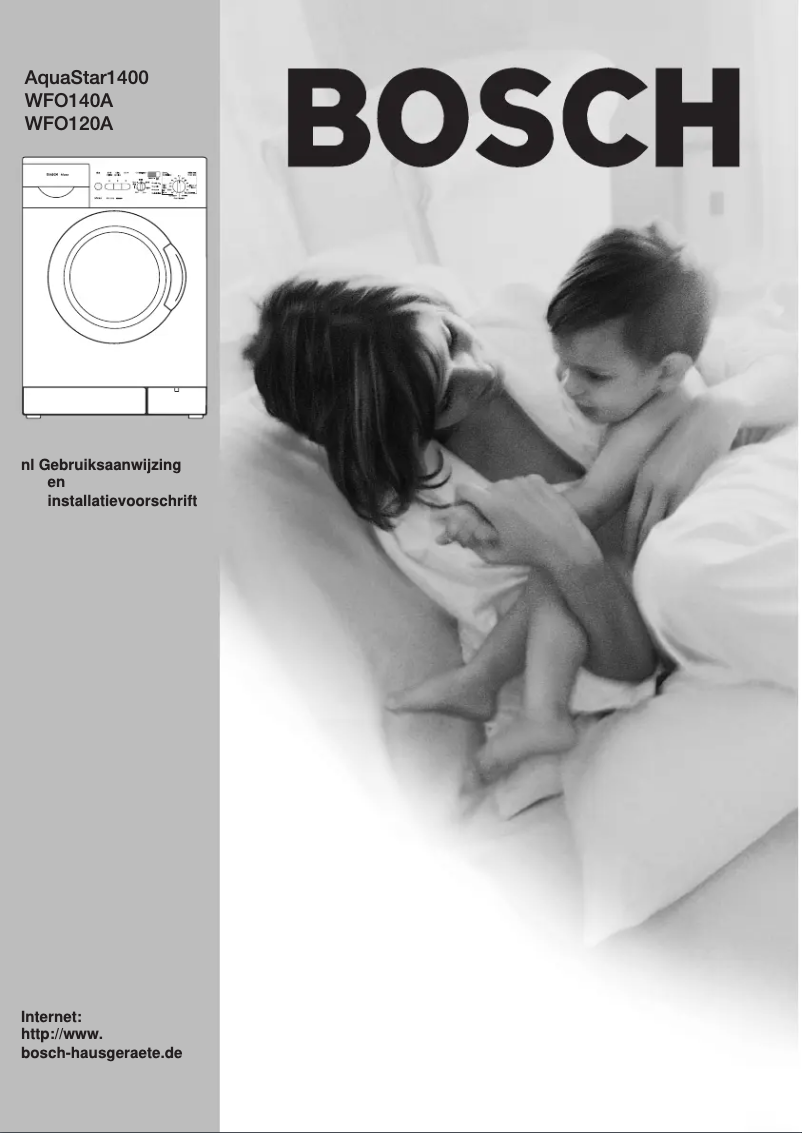 Page 1 of the manual User Manual Bosch WFO120FR