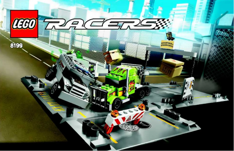 Page 1 de la notice Manuel utilisateur Lego Racers 8199