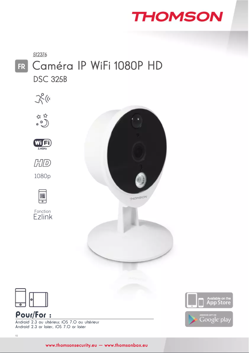 Page 1 de la notice Manuel utilisateur Thomson 512376