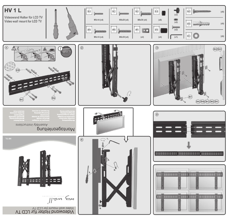 Page 1 of the manual User Manual My Wall HV 1 L