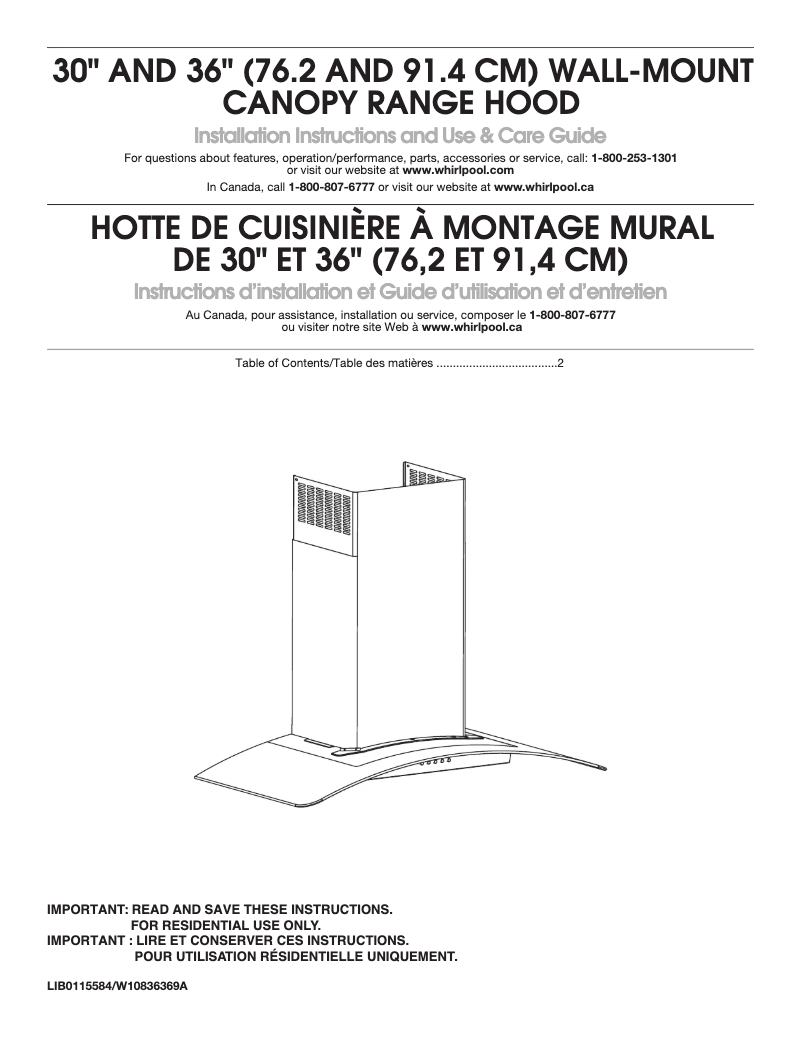 Page 1 de la notice Manuel utilisateur Maytag WVW51UC0FS