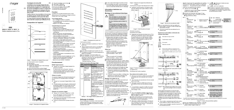 Page 1 de la notice Manuel utilisateur Hager REQ114X