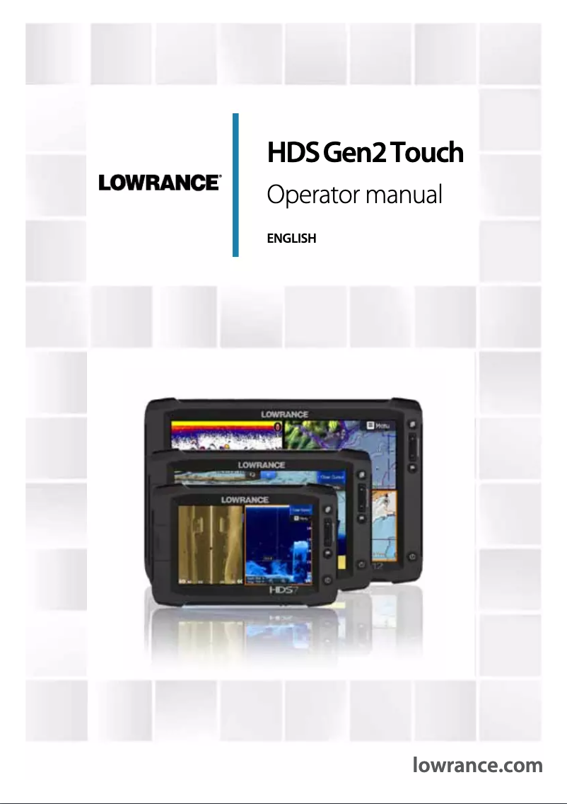Page 1 de la notice Manuel utilisateur Lowrance HDS-9m Gen2 Touch