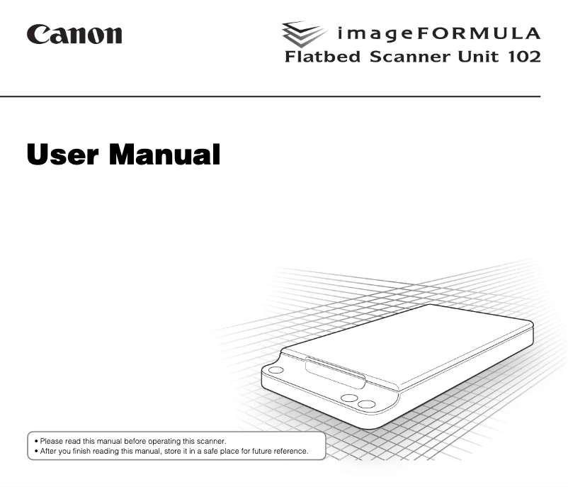 Page 1 de la notice Manuel utilisateur Canon imageFormula DR-C225