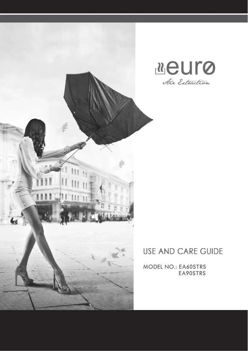 Page 1 de la notice Manuel utilisateur Euro Appliances EA60STRS