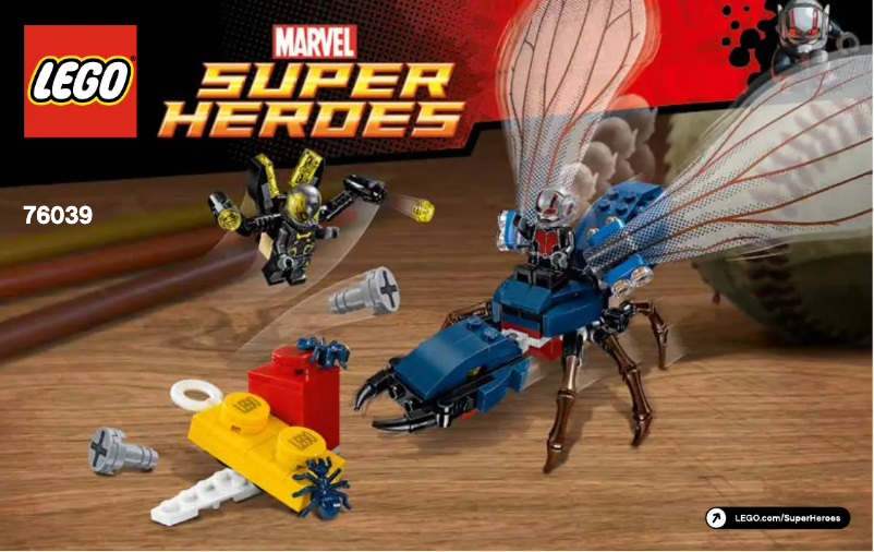 Page 1 of the manual User Manual Lego Marvel Super Heroes 76039