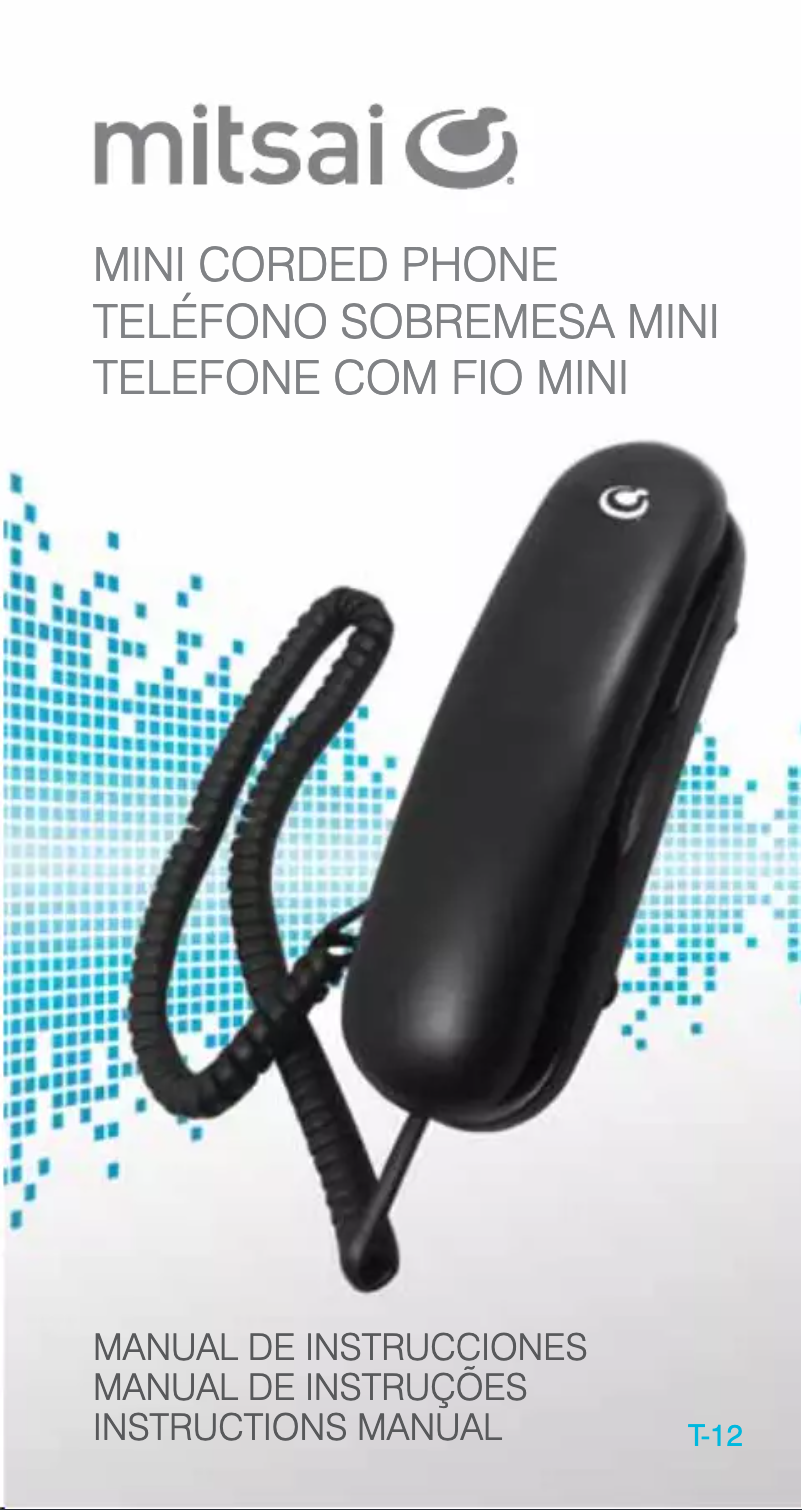 Page 1 de la notice Manuel utilisateur Mitsai FIO Mini T-12