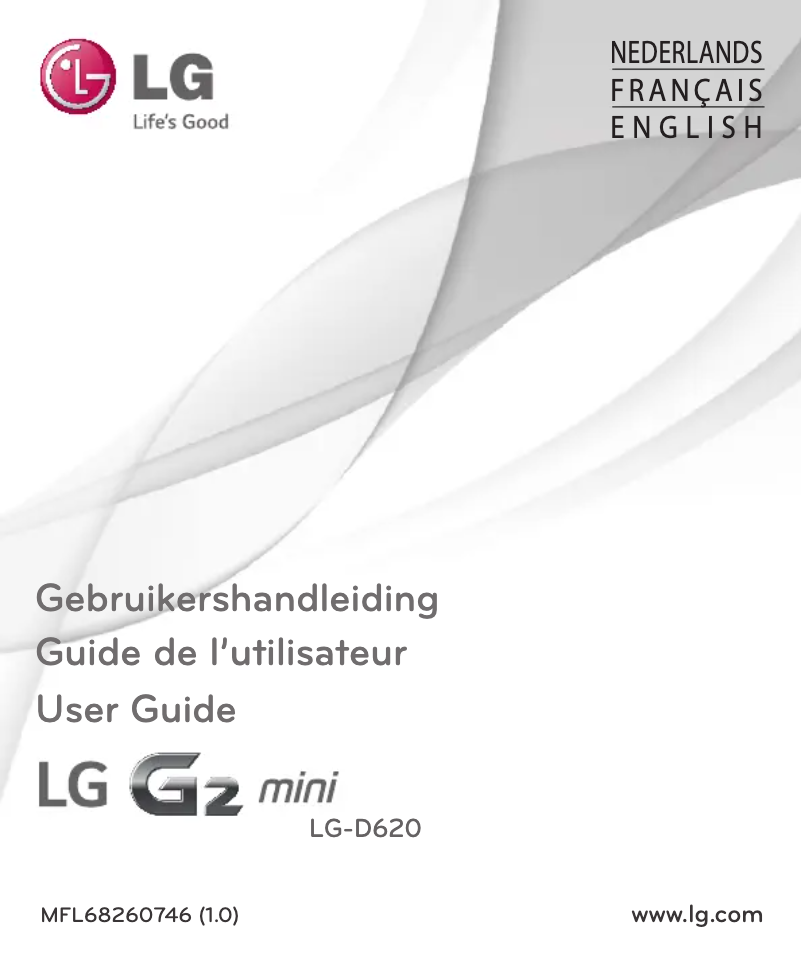 Page 1 of the manual User Manual LG LG-D620