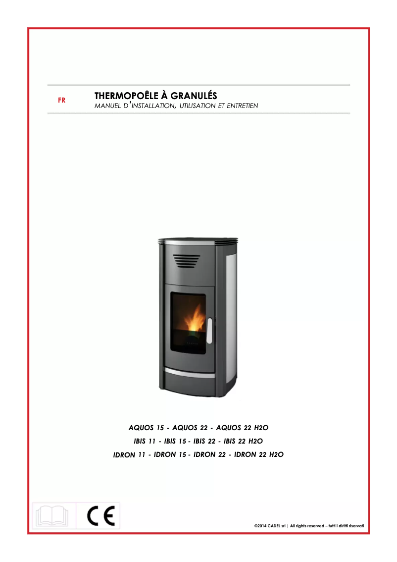 Page 1 de la notice Manuel utilisateur Cadel Idron 15