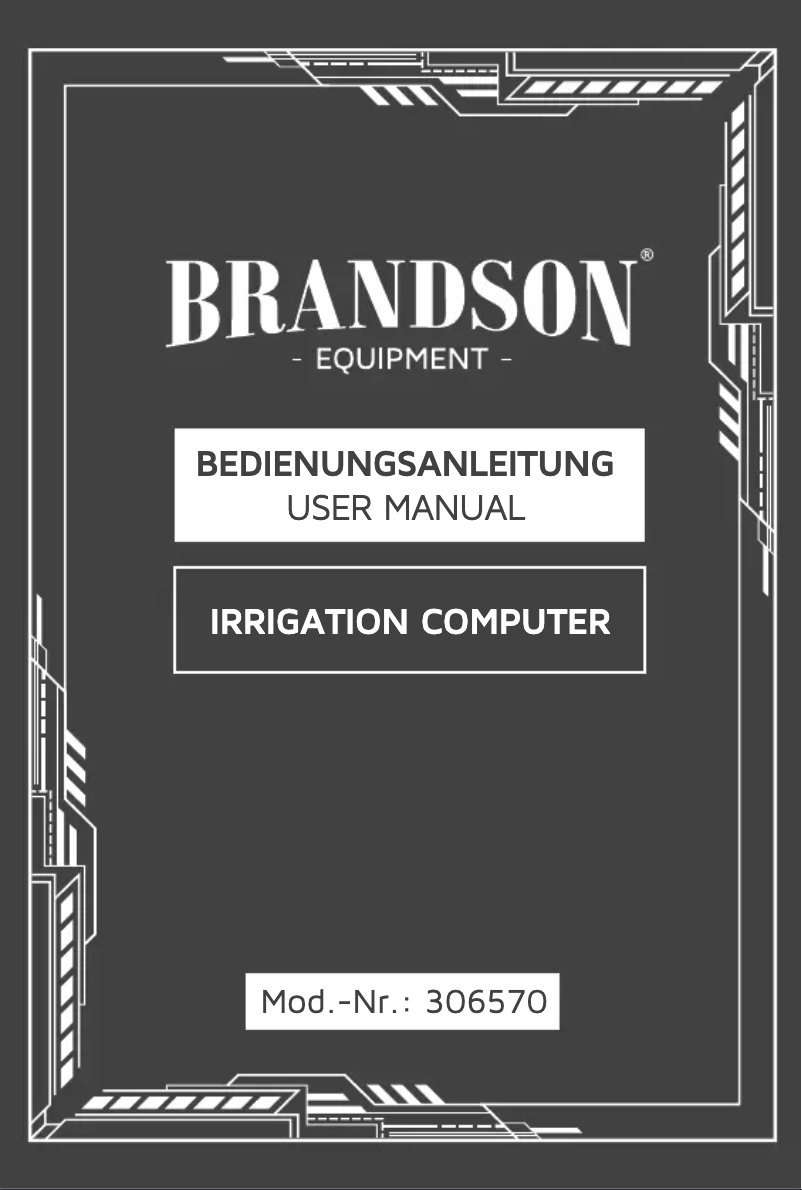 Page 1 de la notice Manuel utilisateur Brandson 306570