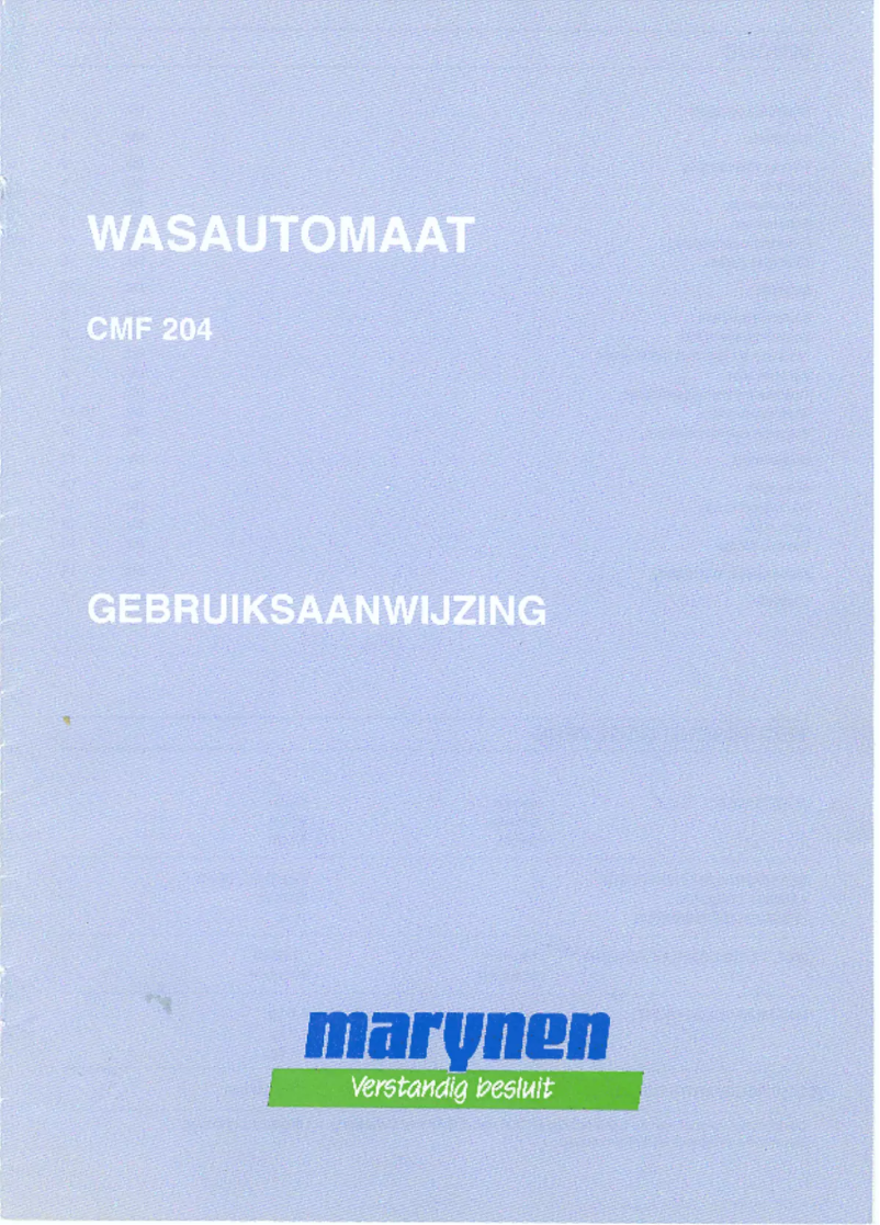 Page 1 de la notice Manuel utilisateur Marynen CMF 204
