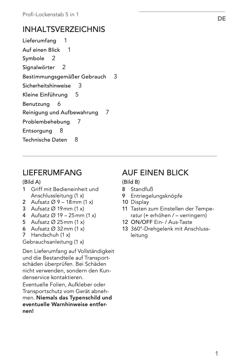 Page 1 de la notice Manuel utilisateur Maxxmee 05010