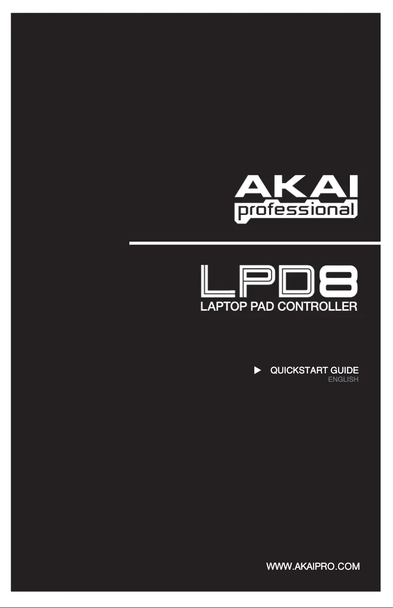 Page 1 de la notice Mode d'emploi AKAI APC40