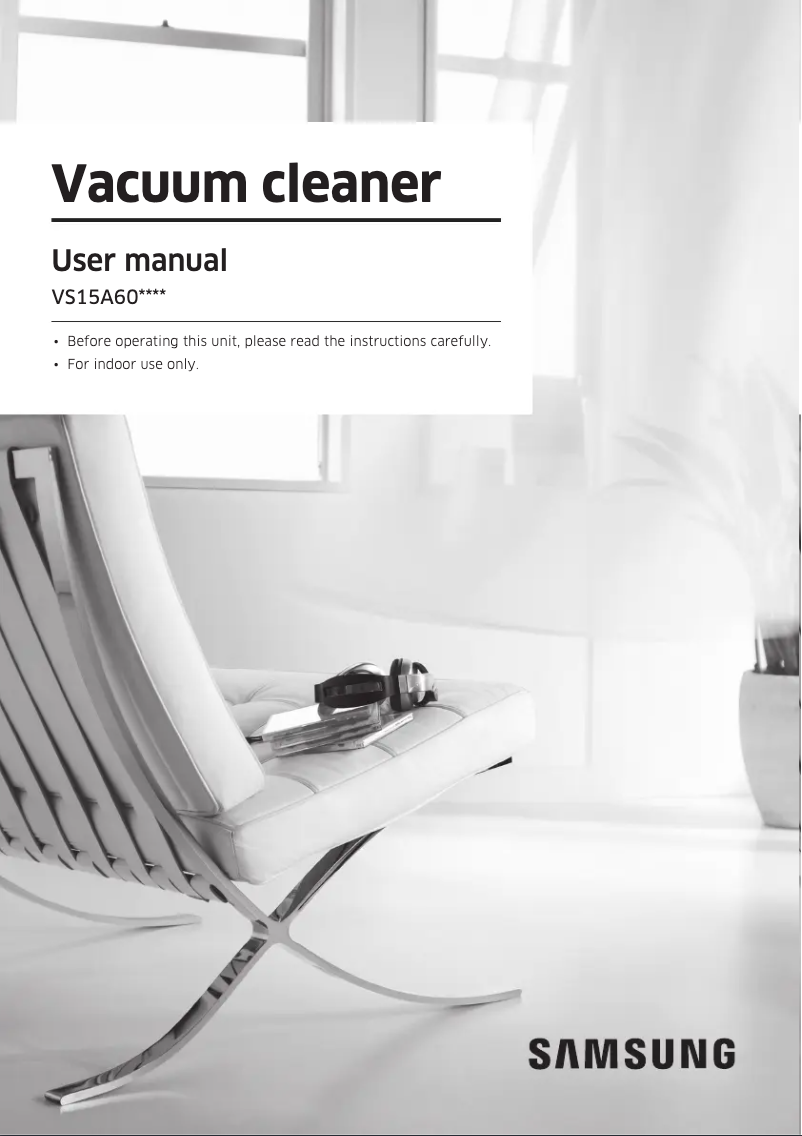 Página 1 del manual Manual de usuario Samsung Jet 60 Turbo