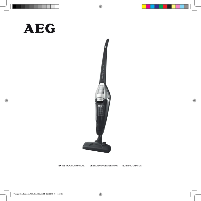 Página 1 del manual Manual de usuario AEG AVBL305+