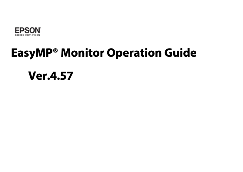 Página 1 del manual Folleto Epson BrightLink 480i