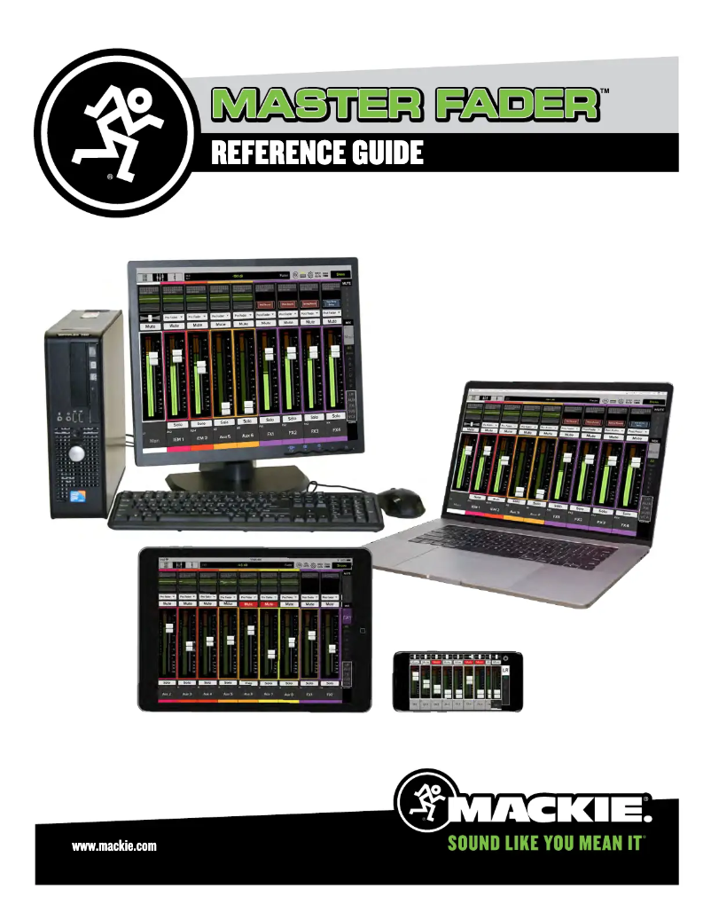 Page 1 de la notice Manuel utilisateur Mackie DL32R