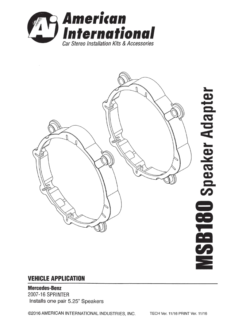 Página 1 del manual Manual de usuario American International MSB180