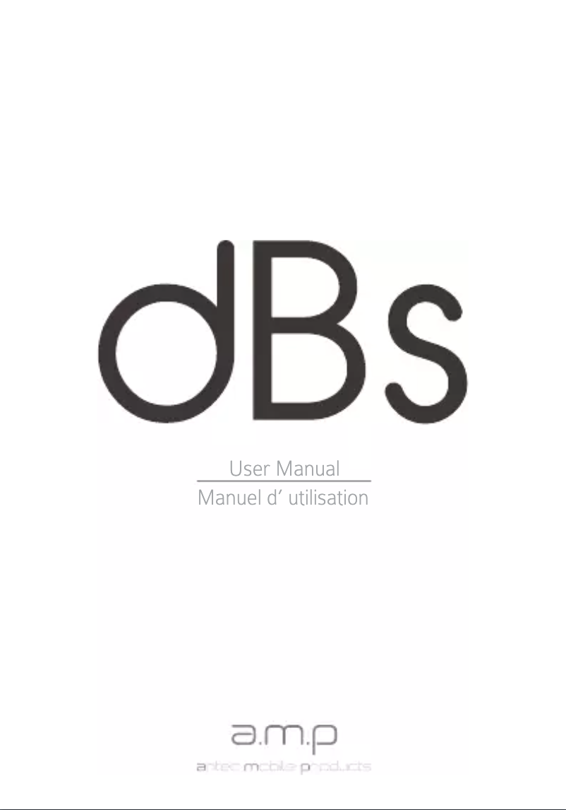 Page 1 de la notice Manuel utilisateur Antec dBs
