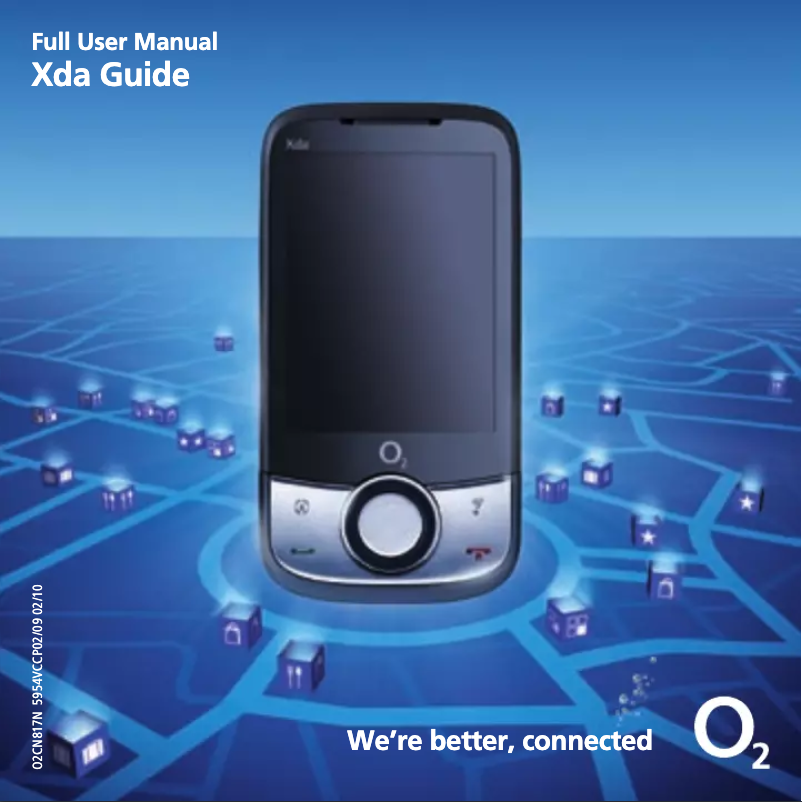 Page 1 de la notice Manuel utilisateur O2 XDA