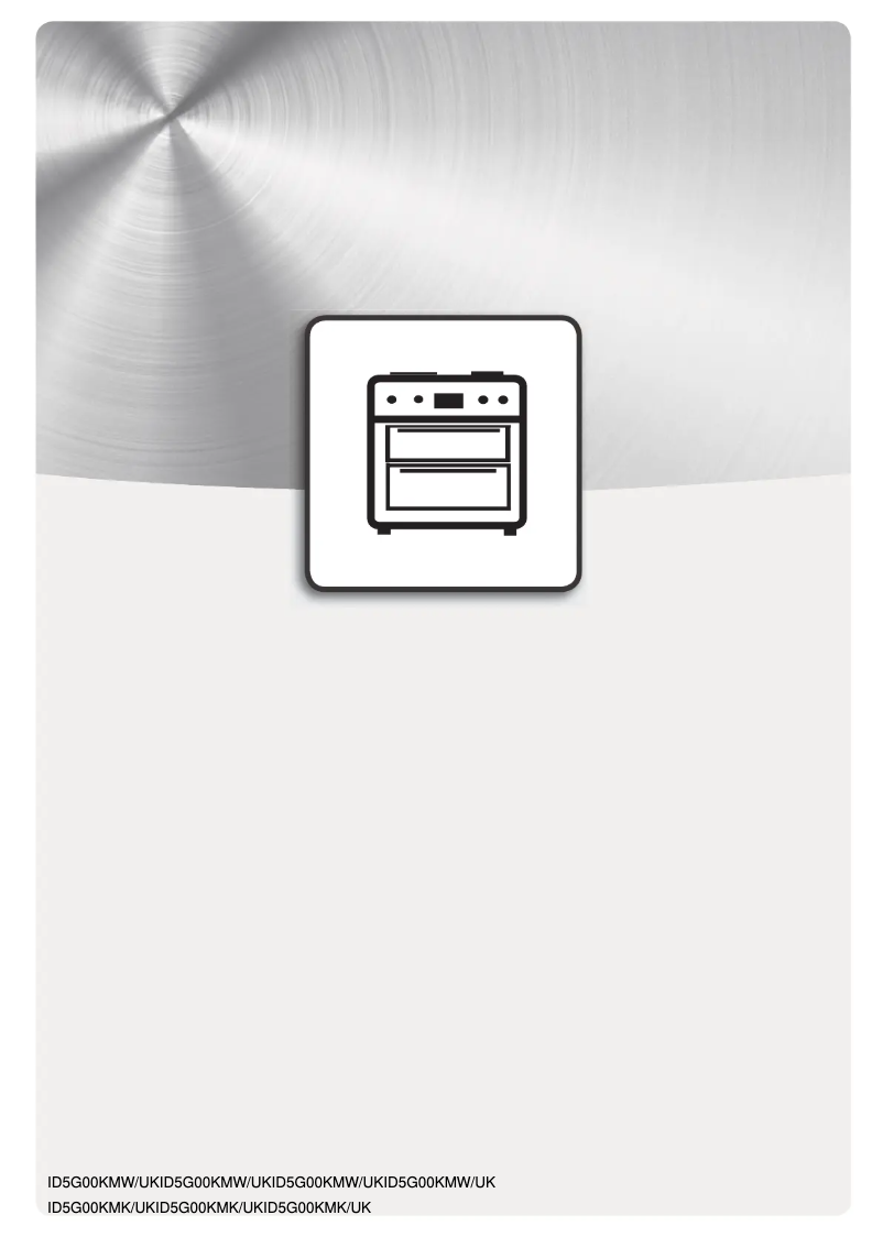 Page n°1 - Instructions / montage Indesit ID5G00KMW/UK