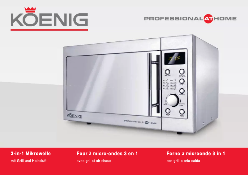 Página 1 del manual Manual de usuario Koenig B01151