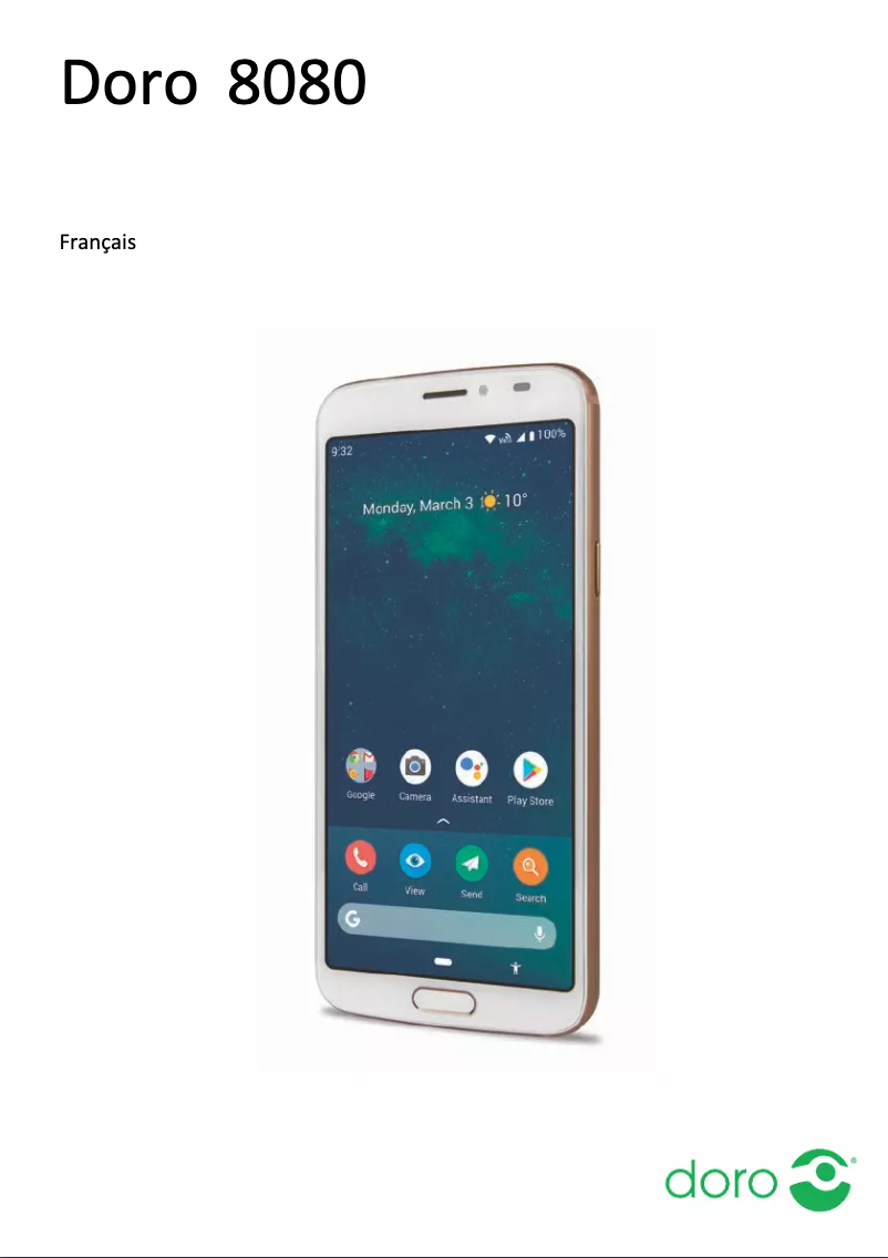 Página 1 del manual Manual de usuario Doro 8080