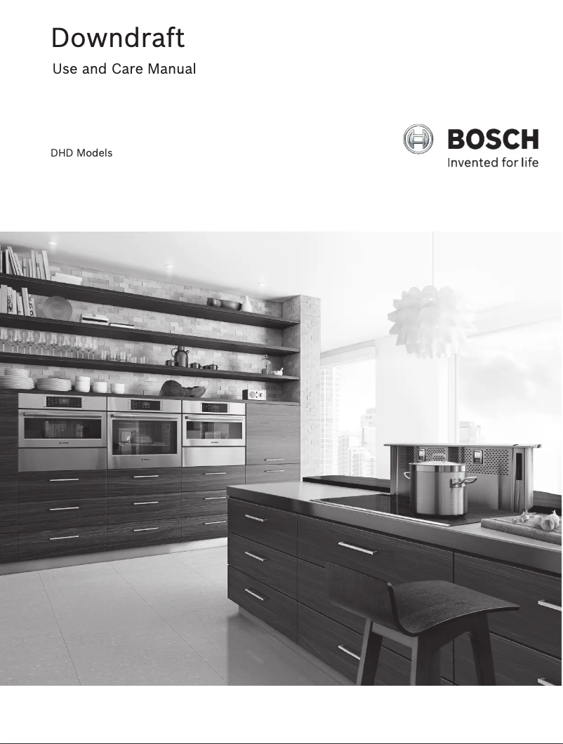 Page 1 de la notice Manuel utilisateur Bosch DHD3614UC