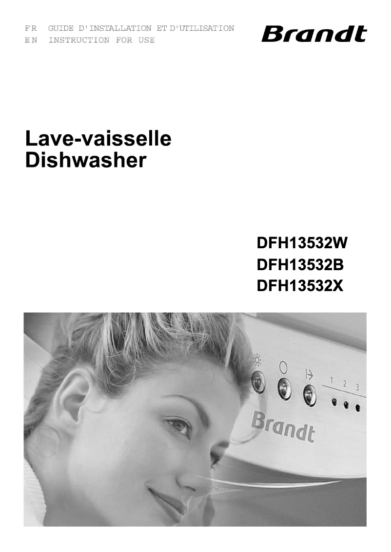 Page 1 de la notice Manuel utilisateur Brandt DFH13532W