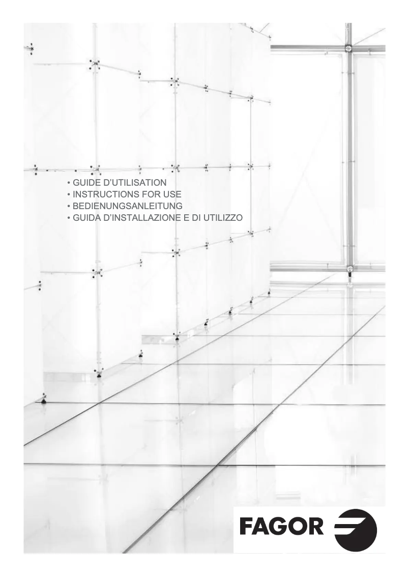 Page 1 de la notice Manuel utilisateur Fagor FET-5112