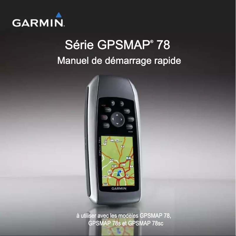 Página 1 del manual Manual de usuario Garmin GPSmap 78