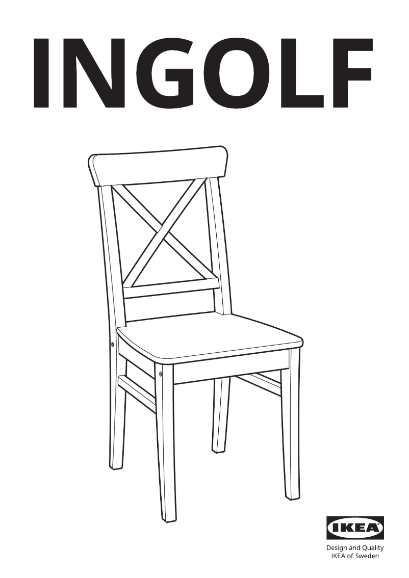 Page 1 de la notice Manuel utilisateur Ikea INGOLF 002.178.20
