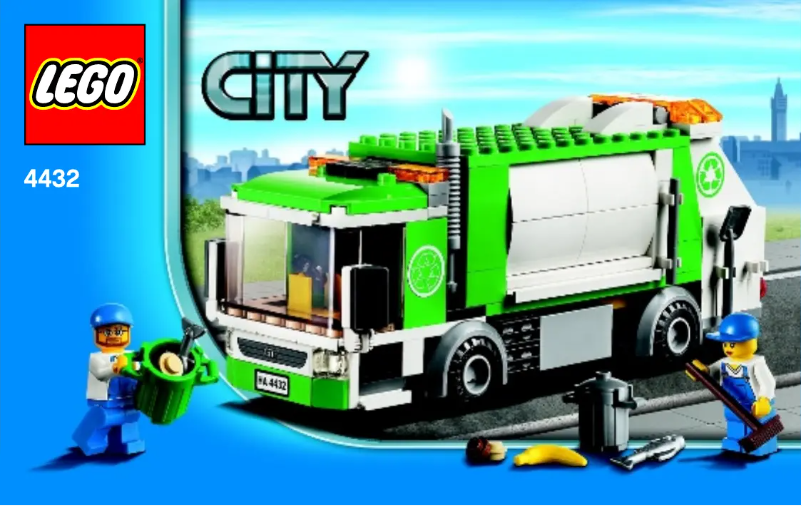 Page 1 de la notice Manuel utilisateur Lego City 4432