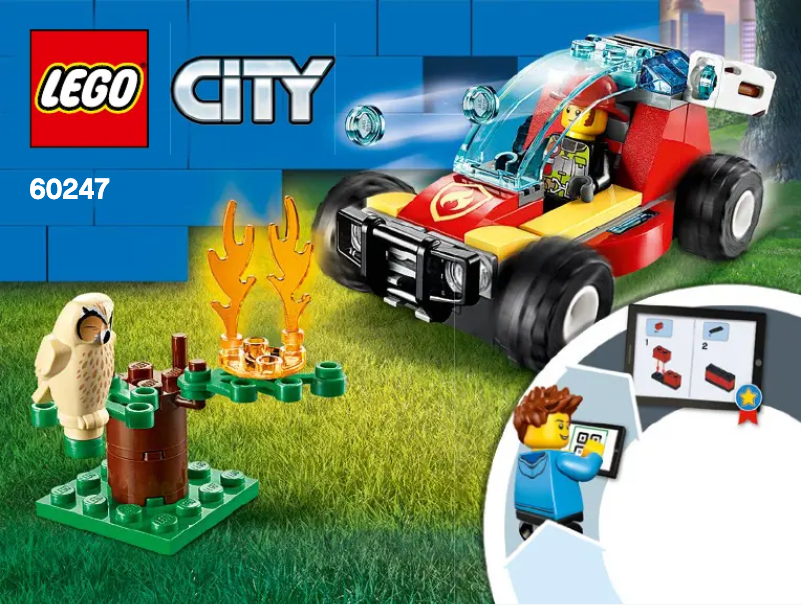 Page 1 de la notice Manuel utilisateur Lego City 60247